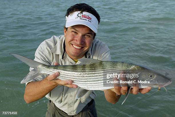 Bonefish caught on May 18, 2005 in the Florida Keys.