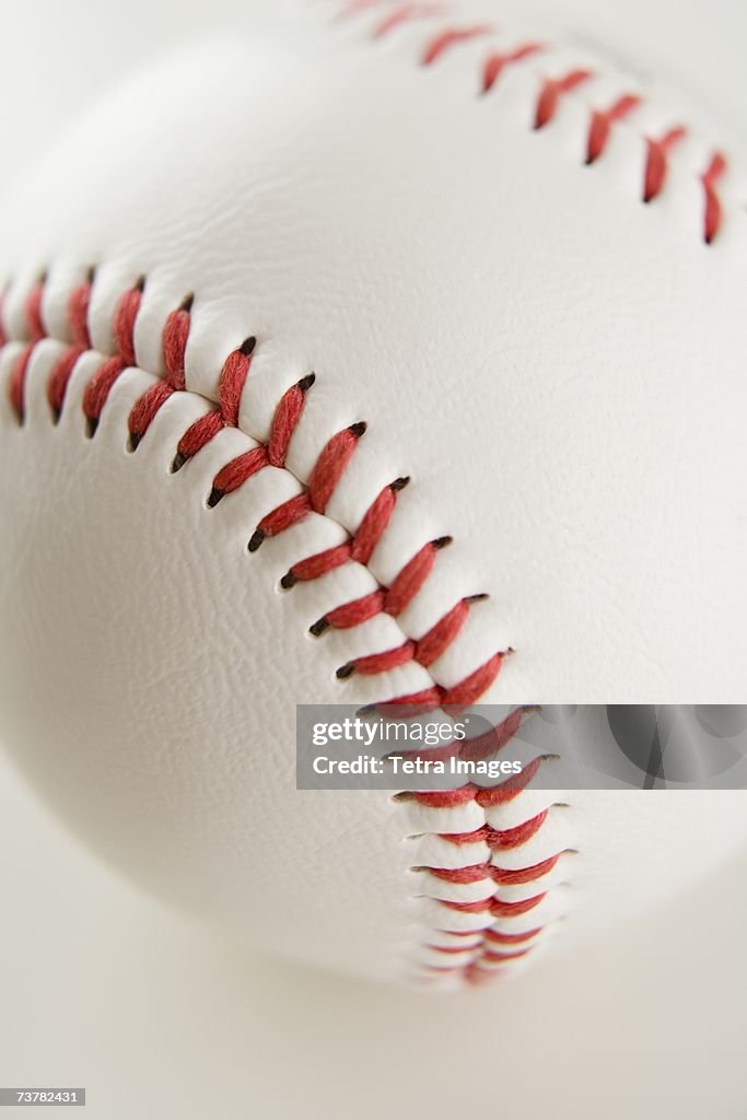 Simple Baseball Close Up Of Baseball High-Res Stock Photo - Getty Images