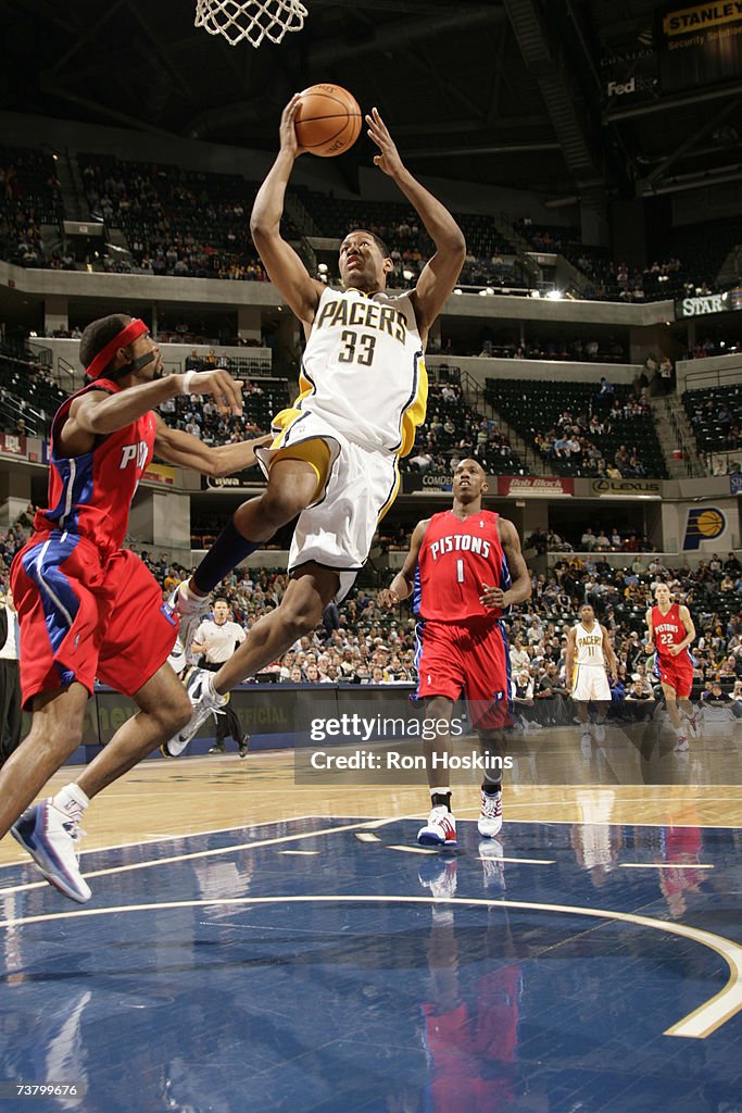 Detroit Pistons  v Indiana Pacers