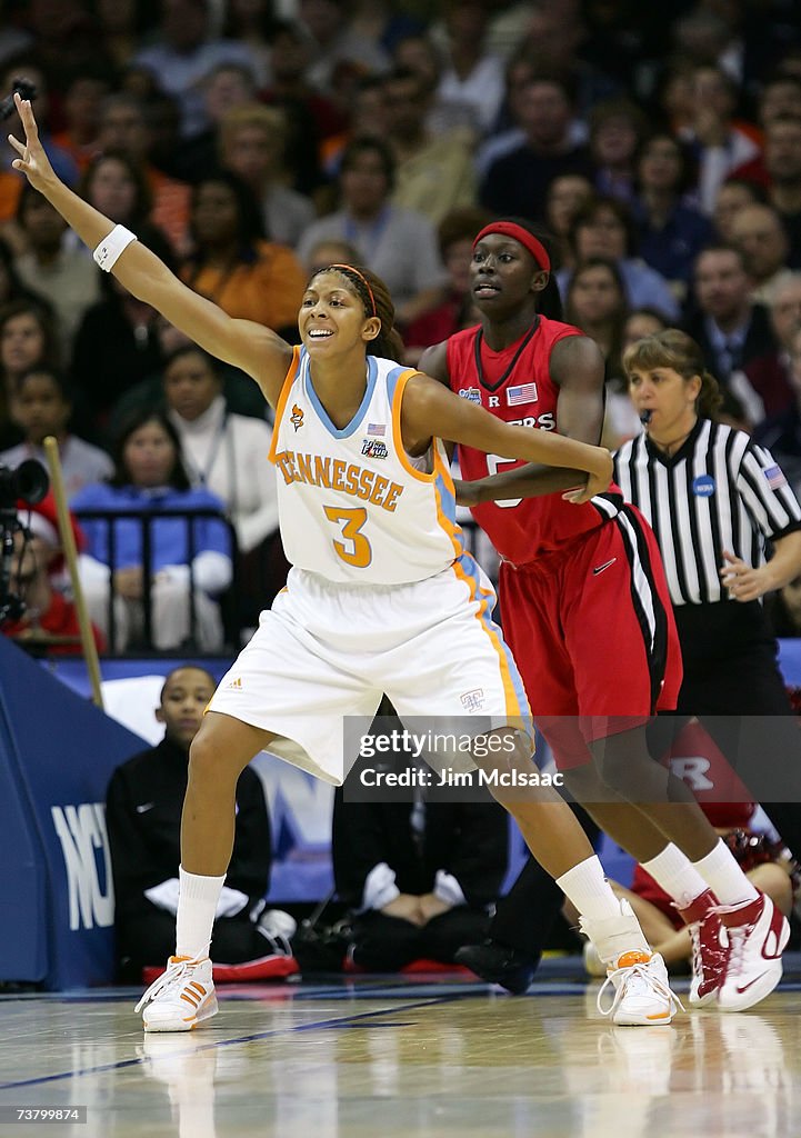 NCAA Women's Basketball Championship: Rutgers v Tennessee