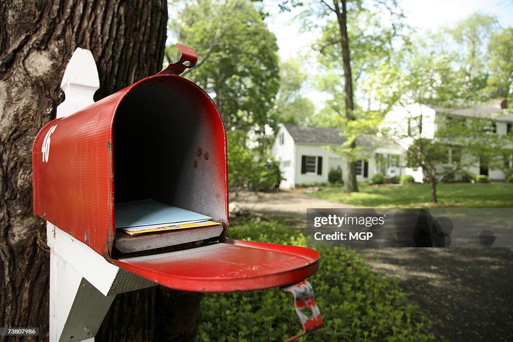 Open mail box