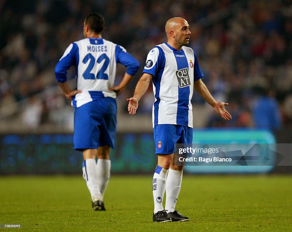 UEFA Cup - Espanyol v Benfica