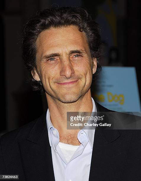 Film producer Lawrence Bender arrives at the LA premiere of Paramount Vantage's "Year Of The Dog" at the Paramount Pictures Theater on April 5, 2007...