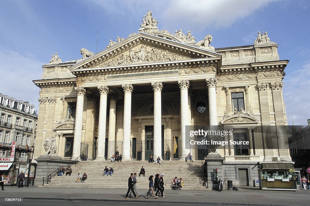 Stock Exchange, Brussels, Belgium