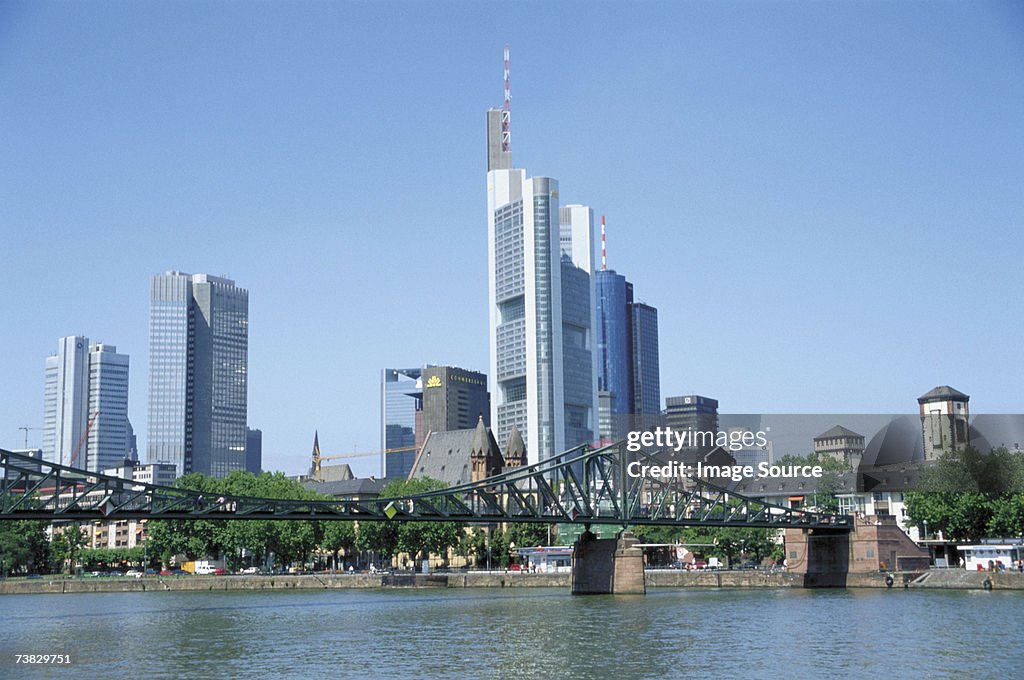 Frankfurt skyline, Germany