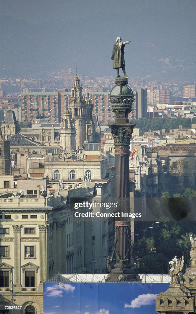 View of the city, Barcelona, Spain