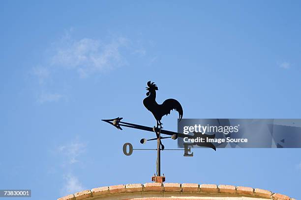 weather vane - weather vane stock pictures, royalty-free photos & images