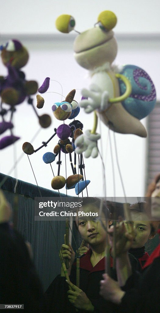 China Puppet Art Troupe Performs In Chongqing