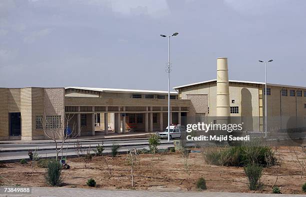 General view of the Natanz nuclear enrichment facility, is seen on April 9 180 miles south of Tehran, Iran. Iranian President Mahmoud Ahmadinejad...