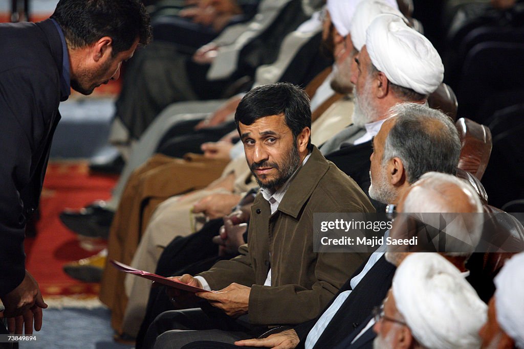 Mahmoud Ahmadinejad Announces Scaling-Up Of Nuclear Enrichment Programme