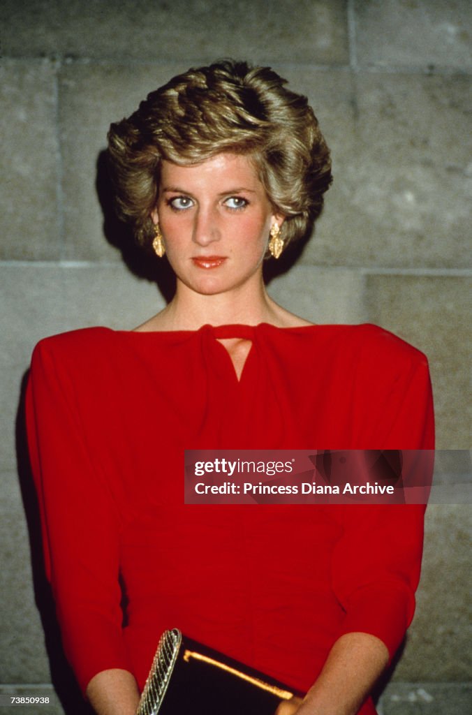 Diana In Shoulder-Pads