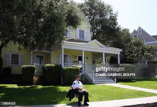 Hollywood, UNITED STATES: The set of the TV show Desperate Housewives is pictured at Universal Studios in Hollywood, 09 April 2007. Universal Studios...