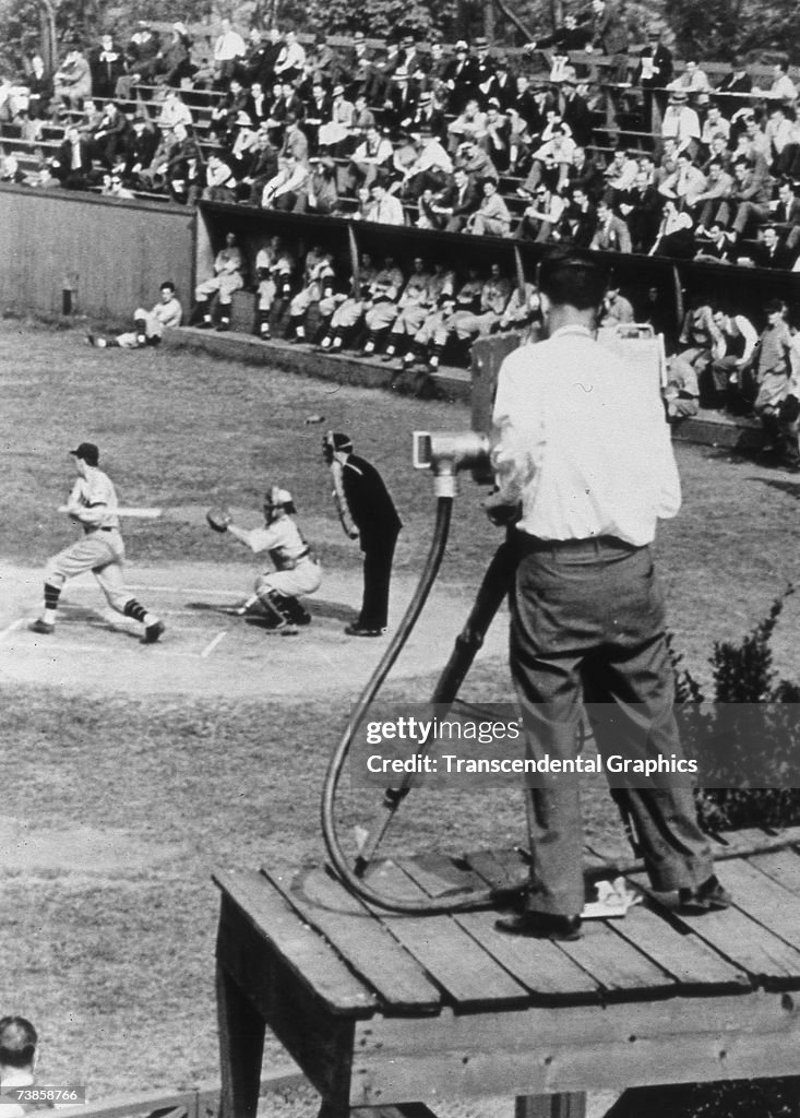 First Baseball Television Transmission