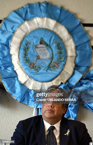 Fotografia sin fecha del procurador de Derechos Humanos de Guatemala Sergio Fernando Morales Alvarado. Alvarado fue electo el 11 de abril de 2007 por...