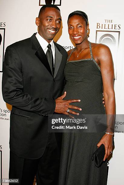 Lisa Leslie Husband Photos and Premium High Res Pictures - Getty Images
