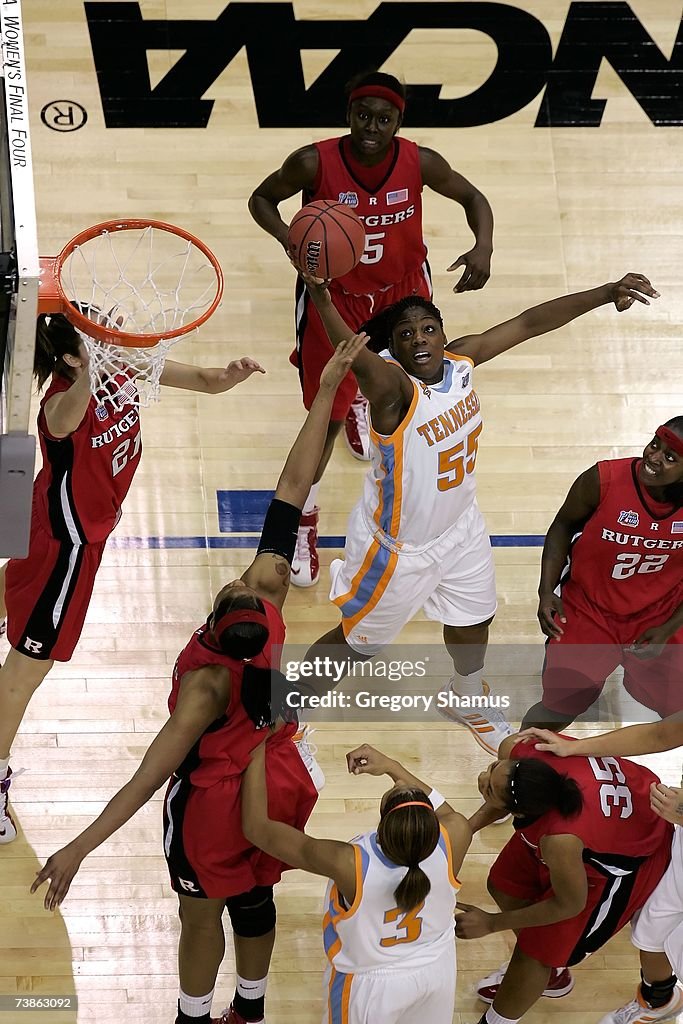 NCAA Women's Basketball Championship: Rutgers v Tennessee
