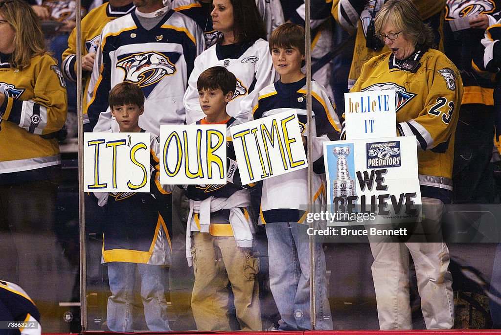Game 1 - San Jose Sharks v Nashville Predators