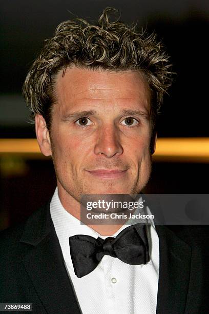 James Cracknell attends the Mark Foster Testimonial Dinner at the Royal Lancaster Hotel in London, on April 12, 2007. The dinner is held in aid of...