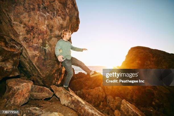 Man Balancing Rocks Balancing Rocks Photos and Premium High Res Pictures - Getty Images