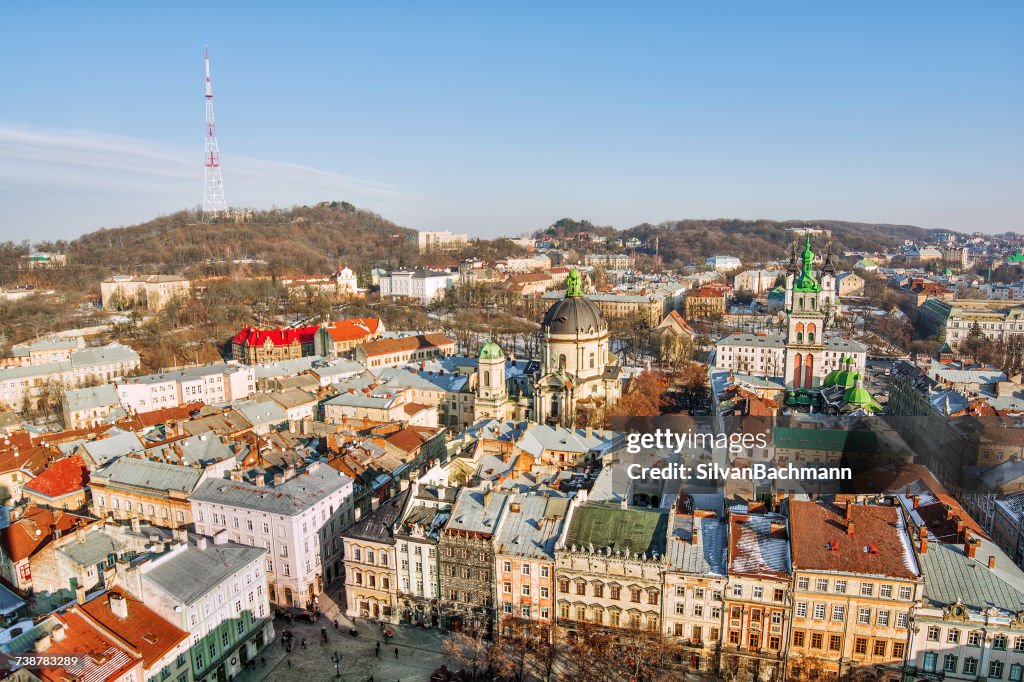 Cityscape, Lviv, Ukraine