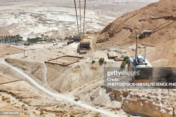 cablecar, israel - judaean stock pictures, royalty-free photos & images