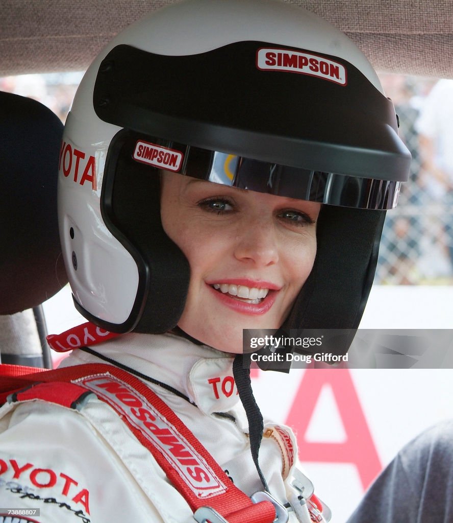 Celebrity Race Day At The Toyota Grand Prix Of Long Beach