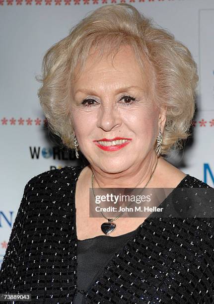 Doris Roberts attends The Children Affected By Aids Foundation's "A Night Of Comedy" on April 14, 2007 at the Wilshire Theater in Beverly Hills,...