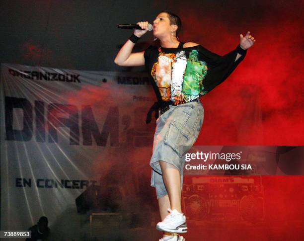 Diam French Rapper 291 Singer Diam Photos & High Res Pictures - Getty Images