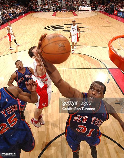Luke Raptors New York Knicks Malik Rose Photos and Premium High Res Pictures - Getty ...