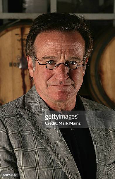 Actor Robin Williams attends the 10th Annual Sonoma Valley Film Festival Gala at Cline Cellers on April 14, 2007 in Sonoma Valley, California. Robin...