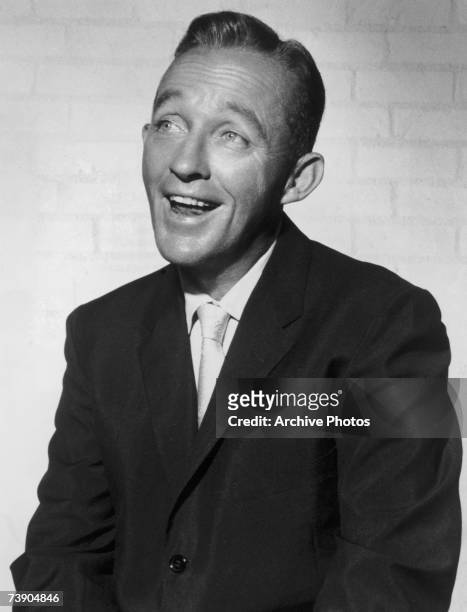 American actor and singer Bing Crosby presents 'The Bing Crosby Show', 1954.