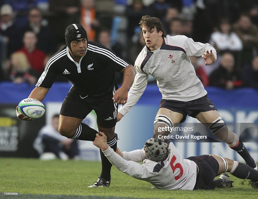 IRB U19 World Championship Semi Final: New Zealand v Wales