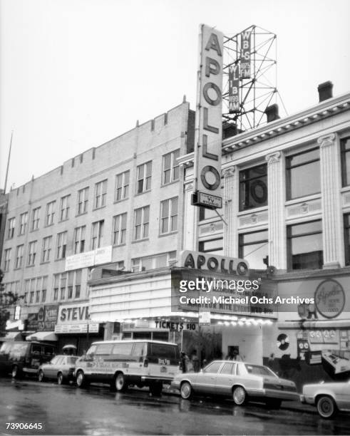 The Apollo Theater in Harlem, New York City, circa 1975.