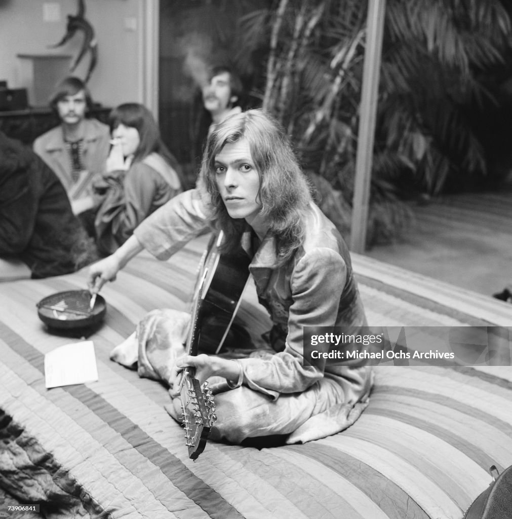 David Bowie At Bingeheimer Party