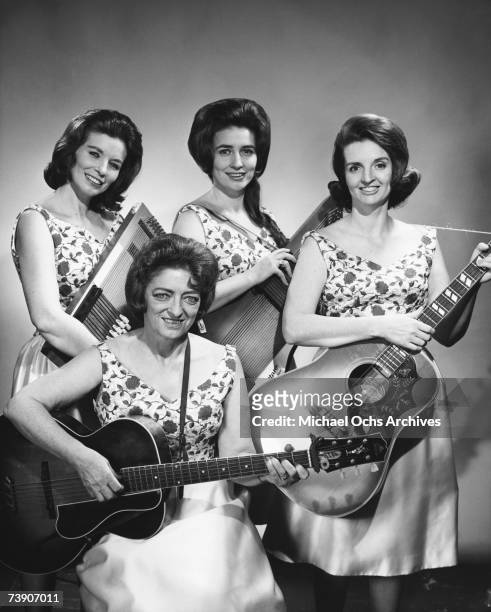 Photo of Carter Family, Mid 1960?s, Tennessee, Nashville, Carter FamilyL-R: June, Anita, Helen, Maybelle .