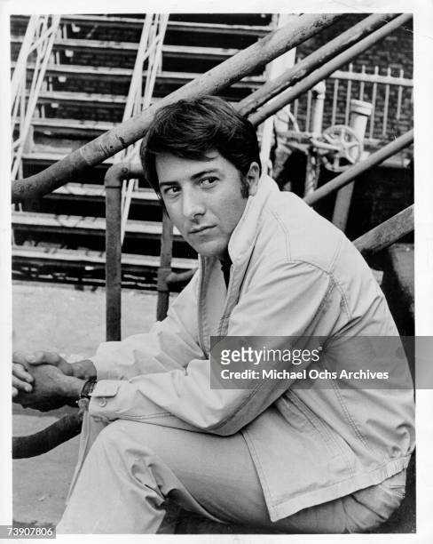 Photo of Dustin Hoffman, circa 1970.