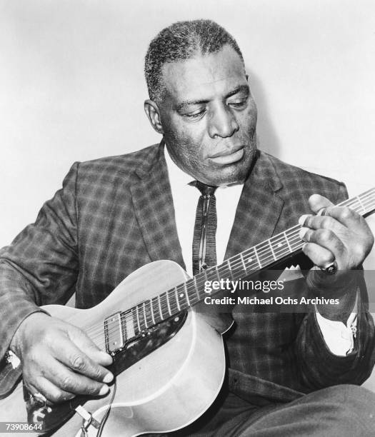 Blues singer Howlin' Wolf poses for a portrait circa 1955 in Chicago Illinois.