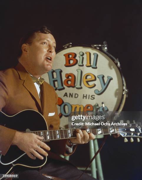 Bill Haley poses for a portrait circa 1960.