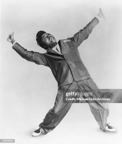 Musician Little Richard poses for a portrait in circa 1956.