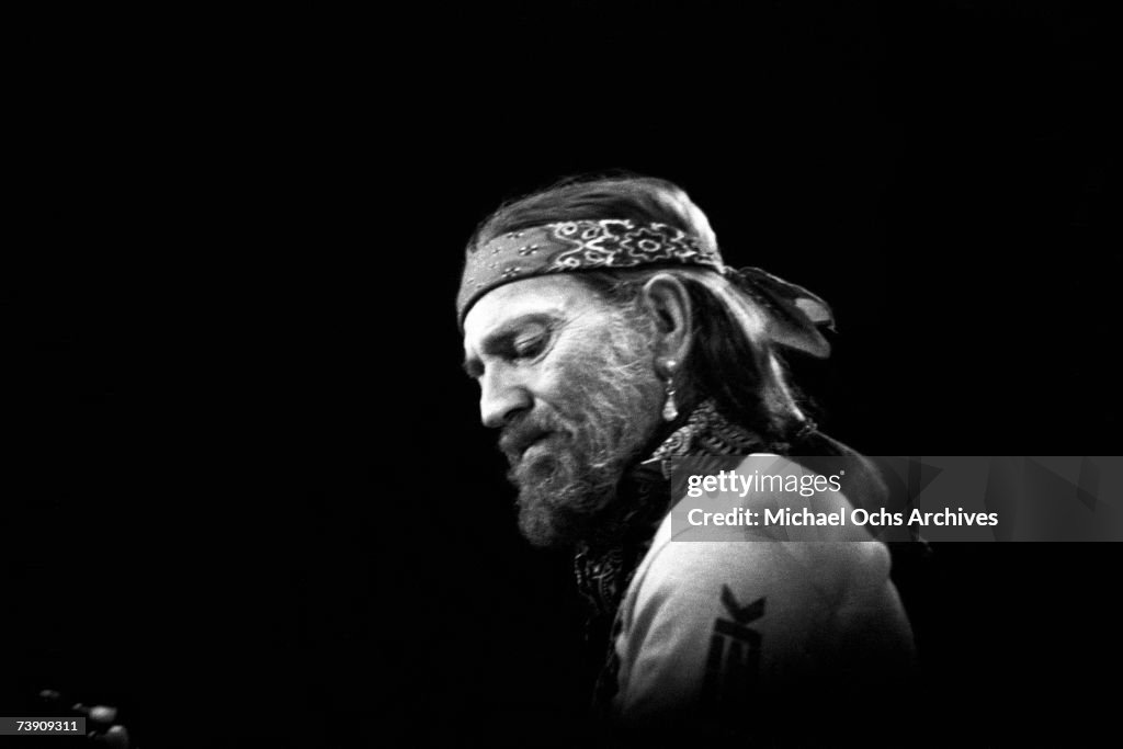 Willie Nelson Performing
