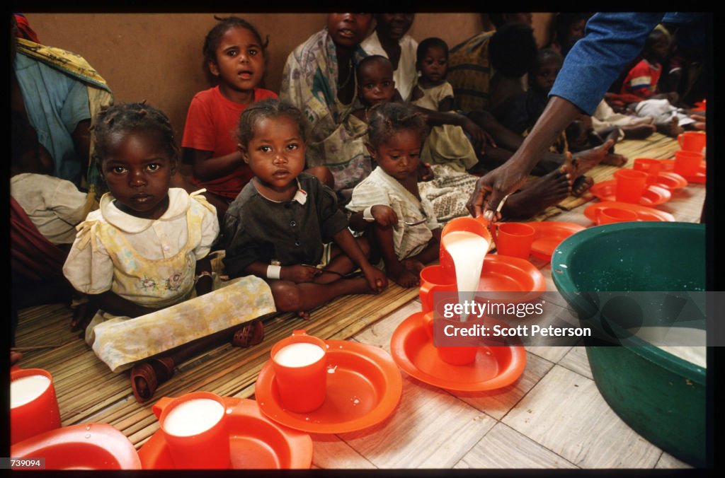 Food Relief Effort In Malange