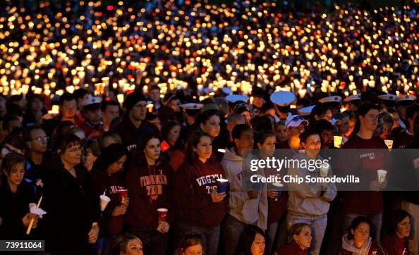 Virginia Tech Community Mourns Day After Deadliest U.S. Shooting Virginia Tech Community Mourns Day After Deadliest U.S. Shooting
