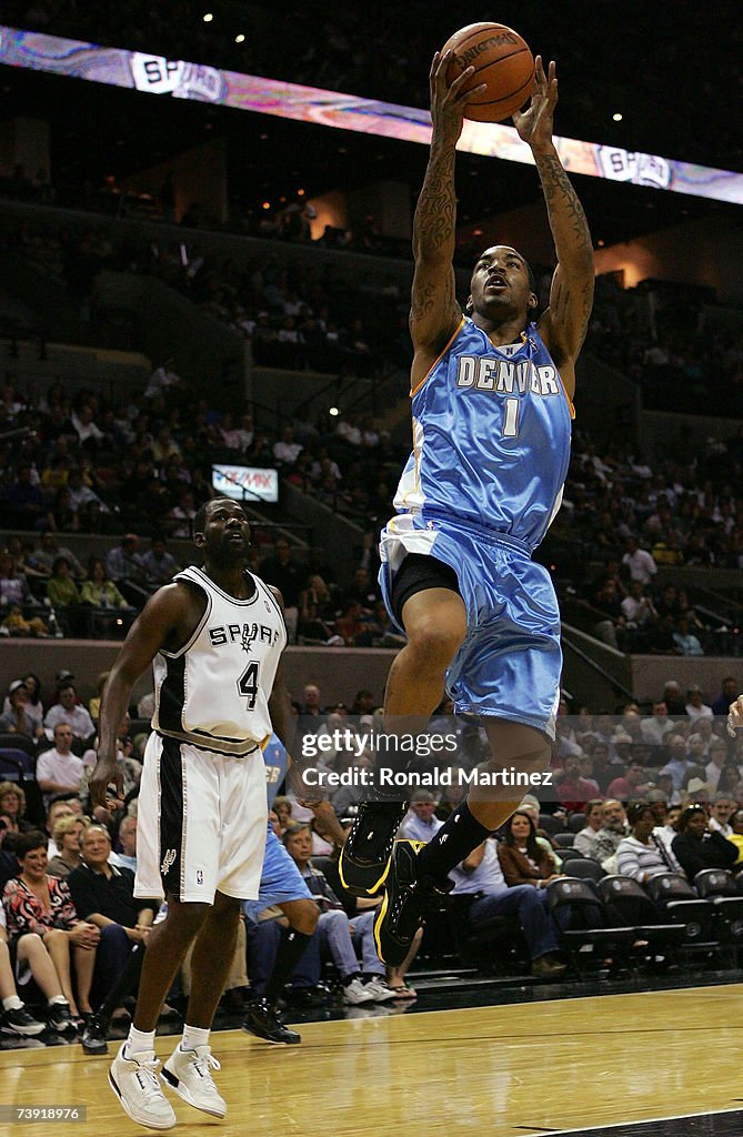 Denver Nuggets v San Antonio Spurs