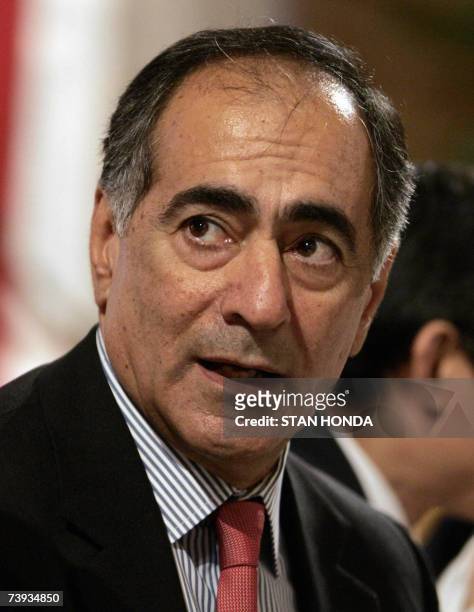 New York, UNITED STATES: John Mack, CEO of Morgan Stanley is shown at the Committee of 100's 16th Annual Conference, 20 April 2007, in New York. The...