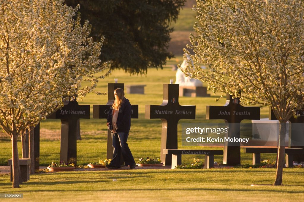 Memorial Marks Anniversary Of Columbine Shootings Days After Va. Shootings