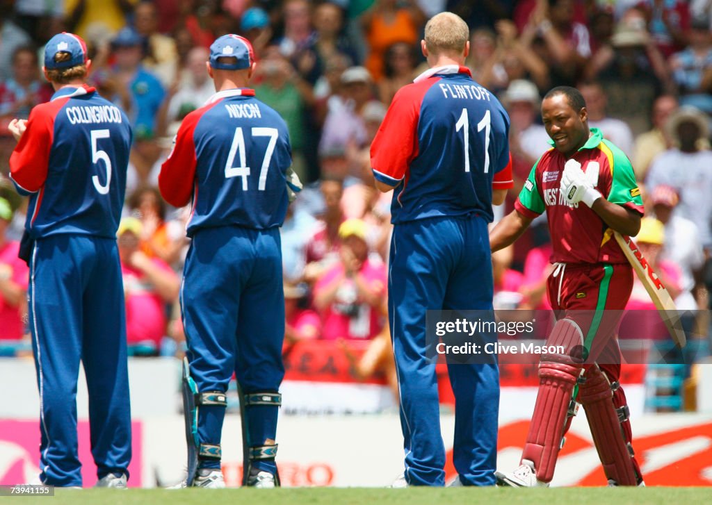 ICC Cricket World Cup Super Eights - West Indies v England