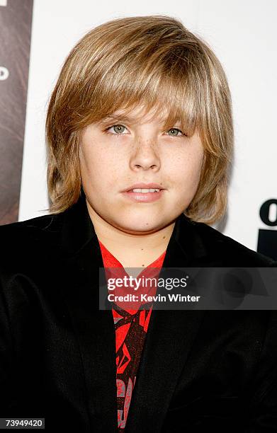 Actor Dylan Sprouse arrives to Hollywood Life Magazine's 9th annual Young Hollywood Awards at the Music Box at the Fonda April 22, 2007 in Los...
