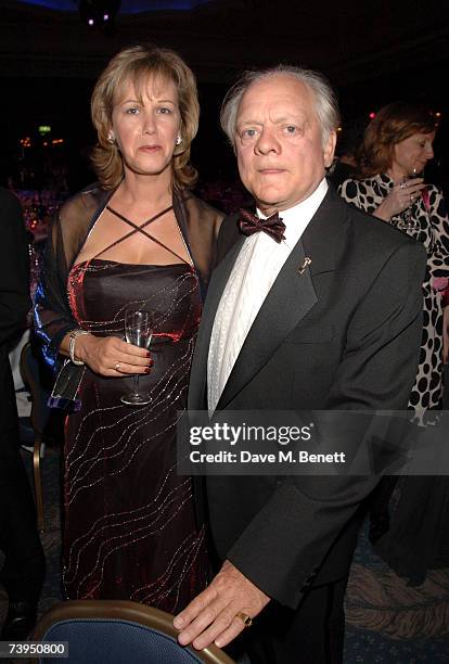 Gill Hinchcliffe and David Jason attend the BAFTA Craft Awards, where the industry honour the the people behind the cameras, at the Dorchester Hotel...