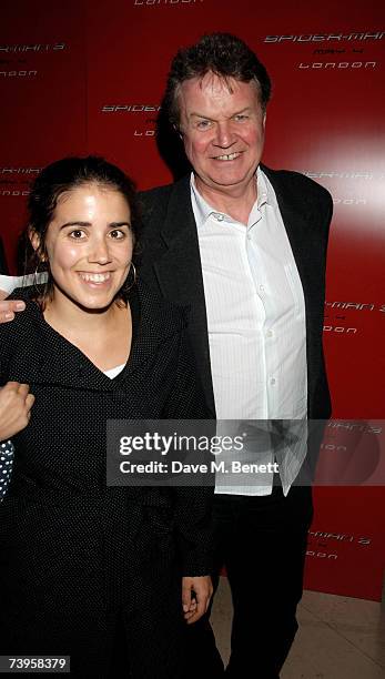 John Madden and guest attend the after party following the UK film premiere of 'Spider-Man 3', at the Masonic Lodge on April 23, 2007 in London,...