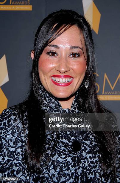 Actress Meredith Eaton arrives to the 11th annual PRISM Awards at the Beverly Hills Hotel April 24, 2007 in Beverly Hills, California.